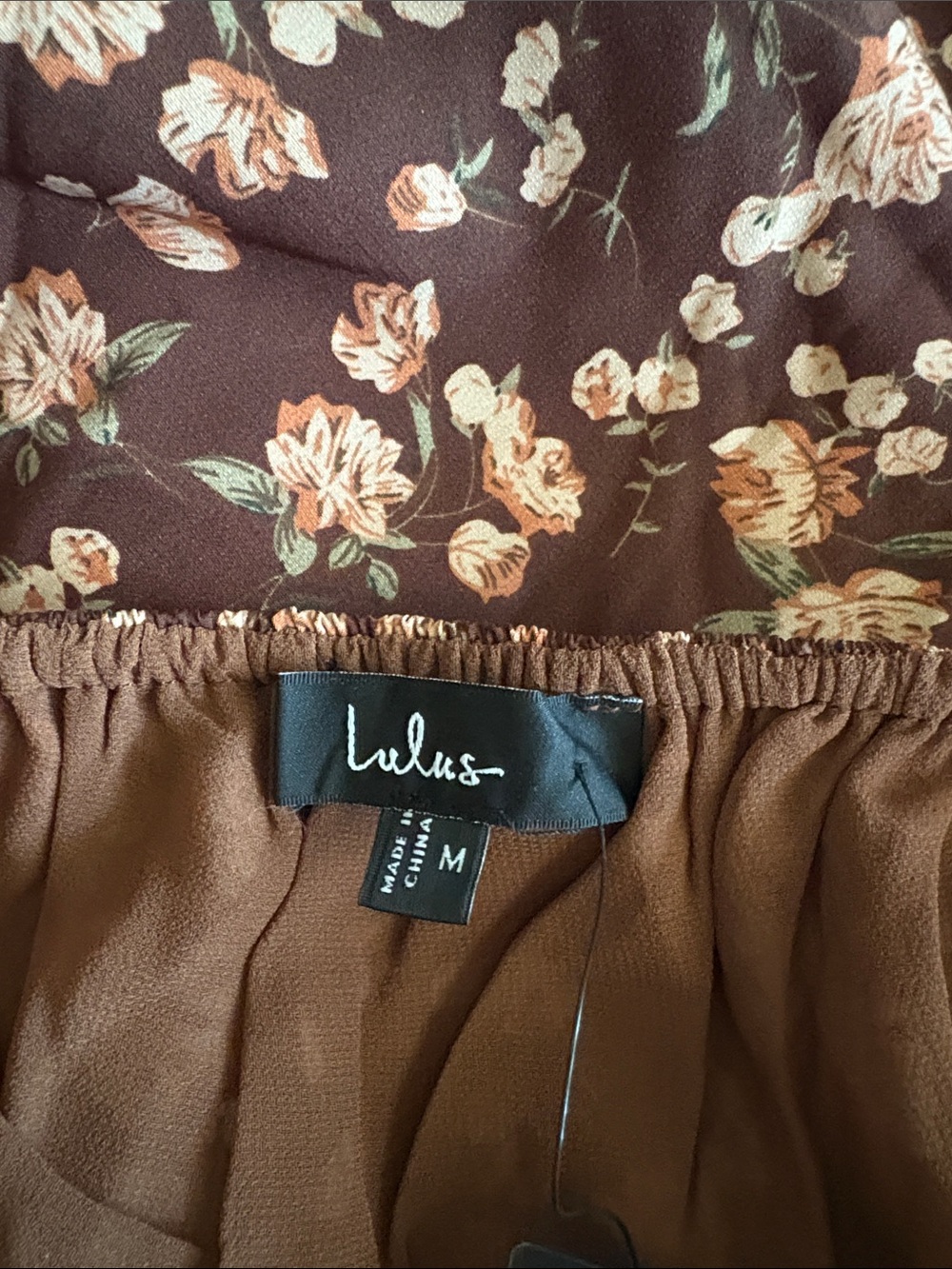 NWT $75 lulu’s medium floral dress 1979 - Picture 6 of 7